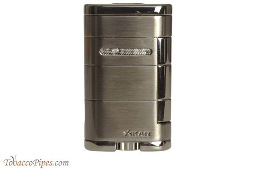 Xikar Allume Double Cigar Lighter - Gunmetal