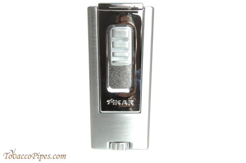 Xikar Trezo Triple Cigar Lighter - Chrome