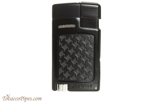 Xikar Forte Soft Flame Cigar Lighter - Black Textured