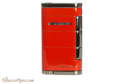 Xikar Allume Single Flame Cigar Lighter - Red