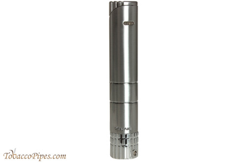 Xikar Turrim Single Cigar Lighter - Silver