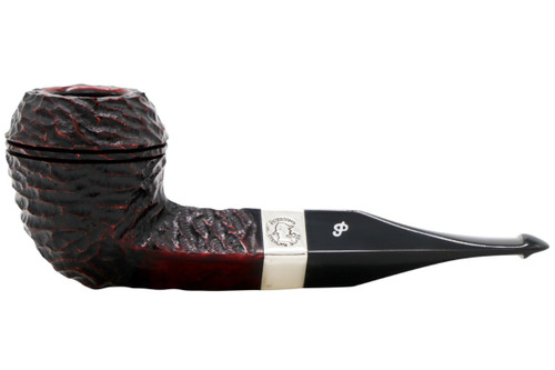 Peterson Sherlock Holmes Baker Street Rustic Tobacco Pipe PLIP Left