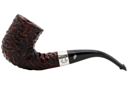 Peterson Sherlock Holmes Rathbone Rustic Tobacco Pipe PLIP Left