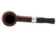 Peterson Aran 53 Nickel Band Tobacco Pipe Fishtail Top