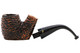 Peterson Aran 306 Rustic Tobacco Pipe Apart