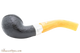 Peterson Rosslare Royal Irish Sandblast 999 Tobacco Pipe - Fishtail Bottom