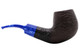 Molina Azzurro Sandblast 102 Bent Billiard Tobacco Pipe Right