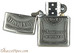 Zippo Spirits Jack Daniels Pewter Emblem Chrome Cigar Lighter