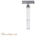 Parker Open Comb Three Piece Double Edge Safety Razor Front