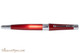 Cross Beverly Translucent Red Rollerball Pen Closed