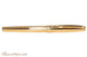 Sheaffer Sagaris Gold Tone Rollerball Pen Closed