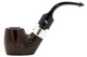 Peterson Deluxe System 20FB Dark Smooth Tobacco Pipe PLIP Left