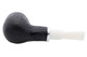 White Elephant Ebony & Ivory 6 Sandblasted Tobacco Pipe Bottom