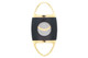 Lotus Jaws Serrated 58 Ring Gauge Cigar Cutter - Black/Gold Back