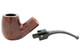 Peterson Aran Smooth XL90 Fishtail Tobacco Pipe Apart 