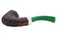 Peterson St. Patrick's Day 2022 Rustic 05 Fishtail Tobacco Pipe Bottom