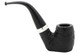 Peterson Cara Sandblast 306 Fishtail Tobacco Pipe Right Side