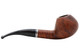 Chacom Exquise Mat Brown Bent Brandy Tobacco Pipe Right Side