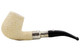 Barling 1812 Ivory Meerschaum Rustic Tobacco Pipe 101-4669 Left