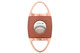 Lotus Jaws Serrated 58 Ring Gauge Cigar Cutter - Brown and Copper Front