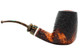 Neerup Ida Easy Cut Gr 3 Sandblast Bent Chimney Tobacco Pipe 101-5378 Right