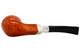 Peterson Natural Spigot with Silver Cap 80s Fishtail Tobacco Pipe Bottom