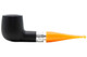 Rattray's Monarch 5 Black Smooth Tobacco Pipe Left