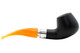 Rattray's Monarch 4 Black Smooth Tobacco Pipe Right