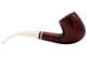 Savinelli Avorio Smooth Bordeaux 606KS Tobacco Pipe Right Side