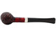 Peterson Junior Rustic Canted Billiard Fishtail Tobacco Pipe Bottom