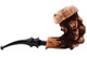Nording Spruce Cone Matte Brown Tobacco Pipe 101-7957 Right