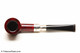 Peterson Spigot Red Spray 120 Smooth Tobacco Pipe Fishtail Top
