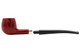 Peterson Junior Terracotta Silver Mounted Canted Apple Fishtail Tobacco Pipe Apart