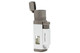 Vertigo Churchill Quad Torch Cigar Lighter - Silver/Gunmetal