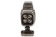 Vertigo Churchill Quad Torch Cigar Lighter - Silver/Gunmetal Top