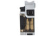 Vertigo Regal Quad Torch Cigar Lighter - Chrome Back