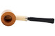 Missouri Meerschaum Charred Hardwood Poker Tobacco Pipe Top