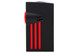 Lotus Orion Twin Pinpoint Torch Flame Lighter - Black/Red Back