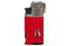 Lotus Defiant Quad Torch Flame Lighter - Red Back