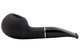 Molina Shorty Black 122 Tobacco Pipe - Bent Apple Left