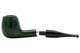 Molina Barasso 109 Smooth Green Tobacco Pipe - Apple Apart