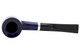 Molina Barasso 104 Smooth Blue Tobacco Pipe - Billiard Top