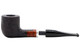 Molina Barasso 108 Sandblast Black/Brown Tobacco Pipe - Pot Apart