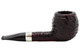 Peterson Junior Rusticated Nickel Mounted Short Apple Fishtail Tobacco Pipe Right Side