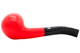 Chacom Laquee Red R04 Bent Apple Tobacco Pipe Bottom