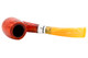 Molina Ambra Brown Smooth 100 Bent Tobacco Pipe Top