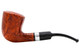 Molina Alba Light Brown Smooth 105 Bent Panel Tobacco Pipe Left