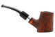 Molina Alba Light Brown Sandblast 100 Bent Poker Tobacco Pipe Right