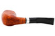 Molina Alba Light Brown Sandblast 105 Bent Panel Tobacco Pipe Bottom