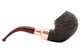 Peterson Christmas 2024 Copper Spigot Rustic 03 Fishtail Tobacco Pipe Right Side